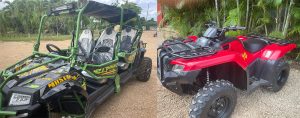 Ile Saona - Entete Mini buggy 2